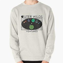 Outer Wilds Logo Pullover Sweatshirt
