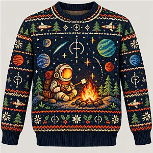 Outer Wilds Christmas Ugly Sweatshirt NTT0210 Outer Wilds Sweatshirts
