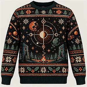 Outer Wilds Ugly Sweater NTT0210 Outer Wilds Sweatshirts