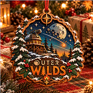 Observatory & Shattered Moon Christmas LA1210 Outer Wilds Accessories