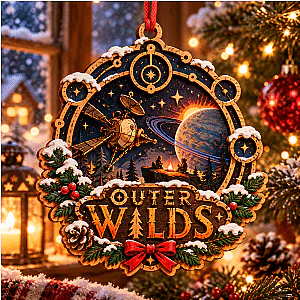 Campfire & Ringed Planet Christmas LA1310 Outer Wilds Accessories
