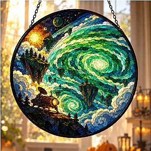 Outer Wilds Giant's Deep Suncatcher NTT3010 Outer Wilds Suncatcher