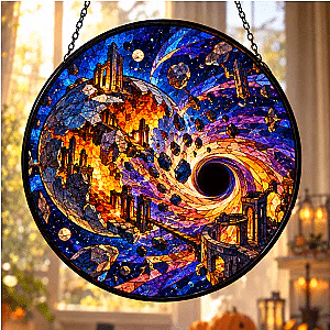 Outer Wilds Brittle Hollow Suncatcher NTT3010 Outer Wilds Suncatcher