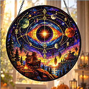 Outer Wilds Cosmic Eye Suncatcher NTT3010 Outer Wilds Suncatcher
