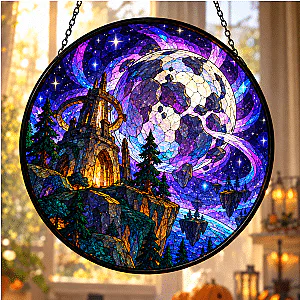 Outer Wilds Quantum Moon Suncatcher NTT3010 Outer Wilds Suncatcher