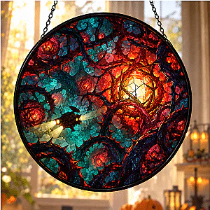 Outer Wilds Dark Bramble Suncatcher NTT3010 Outer Wilds Suncatcher