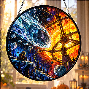 Outer Wilds Suncatcher NTT3010 Outer Wilds Suncatcher