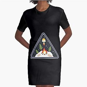 outer wilds  .   	 Graphic T-Shirt Dress