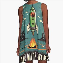 Outer Wilds Ventures Art A-Line Dress