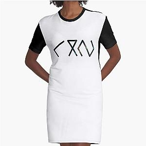 Outer Wilds Coordinates - Cover Art Graphic T-Shirt Dress