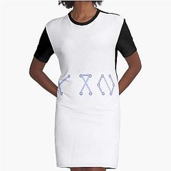 Outer Wilds Eye Coordinates Graphic T-Shirt Dress