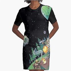 outer Wilds poster  Graphic T-Shirt Dress