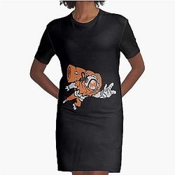 Outer Wilds - Hearthian Graphic T-Shirt Dress