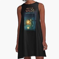 outer wilds game A-Line Dress