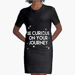 Outer Wilds Curious Journey Graphic T-Shirt Dress