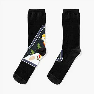 Outer Wilds™ - Outer Wilds Ventures (Logo) Zipped Hoodie Socks