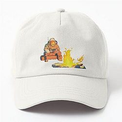 Outer Wilds Hatchling Campfire Dad Hat