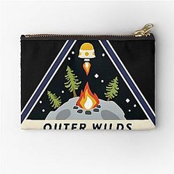 Outer Wilds Ventures Logo Zipper Pouch