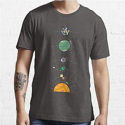 Outer Wilds Hearthian System Map Essential T-Shirt