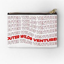 Outer Wilds Ventures (red) Zipper Pouch