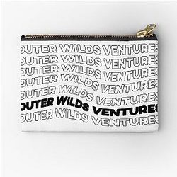 Outer Wilds Ventures (black) Zipper Pouch