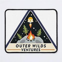Outer Wilds Ventures Logo Mouse Pad