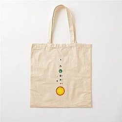 Outer Wilds Ship Log Map Cotton Tote Bag
