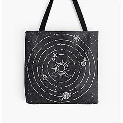 Outer Wilds Solar System All Over Print Tote Bag