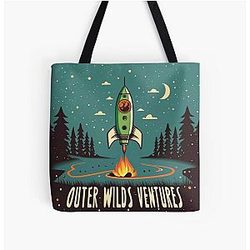 Outer Wilds Ventures Art All Over Print Tote Bag