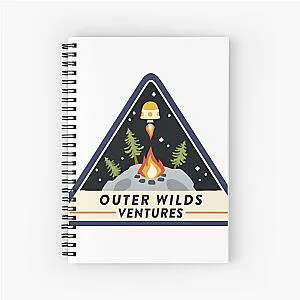 Outer Wilds Ventures Logo Spiral Notebook