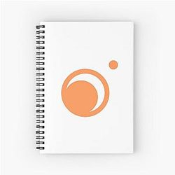 Outer Wilds Logo Spiral Notebook