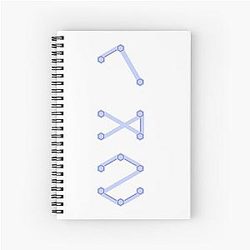 Outer Wilds Eye Coordinates Spiral Notebook