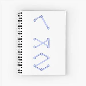 Outer Wilds Eye Coordinates Spiral Notebook