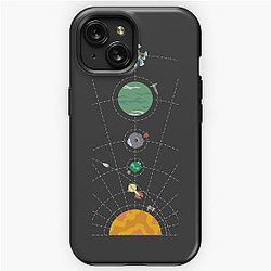 Outer Wilds Hearthian System Map iPhone Tough Case