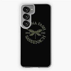 Dinna Fash Sassenach Dragonfly Outlander Green Design  Samsung Galaxy Soft Case