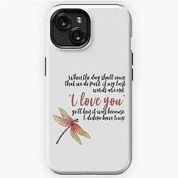 Outlander Jamie Fraser Romantic Quote iPhone Tough Case