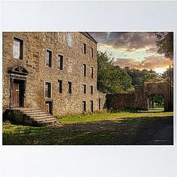 Midhope Castle - Lallybroch Outlander Scotland Poster