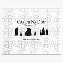 Outlander T-Shirt Craigh Na Dun Travel Co Jigsaw Puzzle