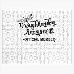 Anonymous outlander art film for fans Jigsaw Puzzle