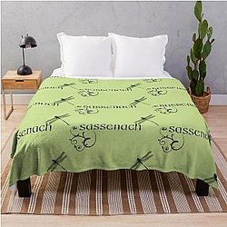 OUTLANDER Sassenach Design Throw Blanket
