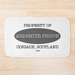 Outlander T-Shirt Ardsmuir Prison Scotland  Bath Mat
