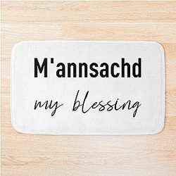 Outlander Series - M'annsachd (My Blessing) Bath Mat