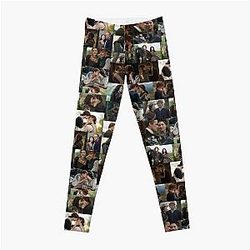 Outlander Photo Collage Art Leggings