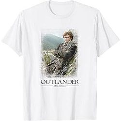 Jamie with Series Logo DTNK0604 Outlander T-Shirts