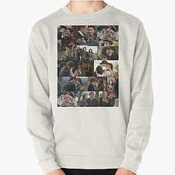 Outlander Photo Collage Art Pullover Sweatshirt