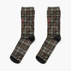 Dinna Fash, tartan Outlander Socks