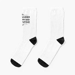 Outlander Is My Valentine Socks