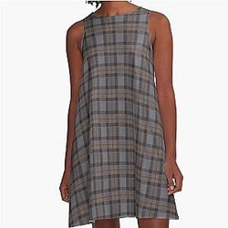 outlander tartan - fraser tartan A-Line Dress