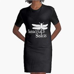 Outlander Merch Graphic T-Shirt Dress