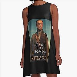 Outlander Stand For Honor Jamie Fraser A-Line Dress
